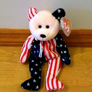 😮 3/$10 Ty Spangle Beanie Baby (pink face)